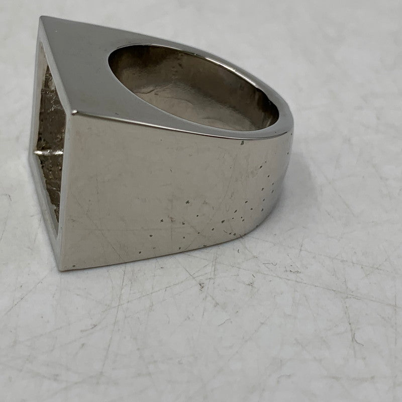 【中古品】【メンズ/レディース】 THE OBJECT ザ オブジェクト TO-ROM-25024 HUGE PEDESTAL RING ヒュージ ぺデスタル リング アクセサリー 192-260704-kh-06-izu サイズ：M カラー：シルバー 万代Net店