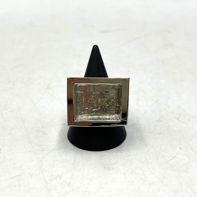 【中古品】【メンズ/レディース】 THE OBJECT ザ オブジェクト TO-ROM-25024 HUGE PEDESTAL RING ヒュージ ぺデスタル リング アクセサリー 192-260704-kh-06-izu サイズ：M カラー：シルバー 万代Net店