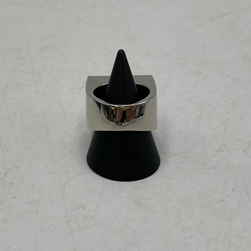 【中古品】【メンズ/レディース】 THE OBJECT ザ オブジェクト TO-ROM-25024 HUGE PEDESTAL RING ヒュージ ぺデスタル リング アクセサリー 192-260704-kh-06-izu サイズ：M カラー：シルバー 万代Net店