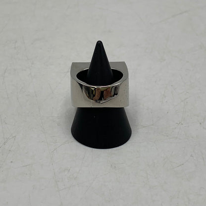 【中古品】【メンズ/レディース】 THE OBJECT ザ オブジェクト TO-ROM-25024 HUGE PEDESTAL RING ヒュージ ぺデスタル リング アクセサリー 192-260704-kh-06-izu サイズ：M カラー：シルバー 万代Net店
