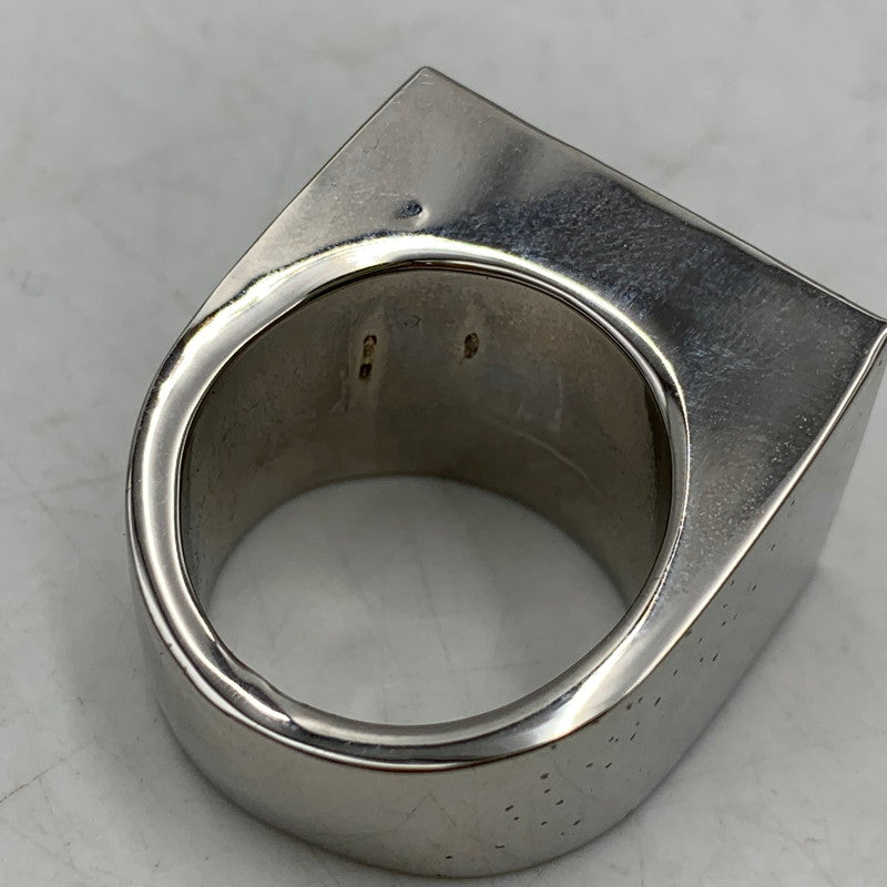 【中古品】【メンズ/レディース】 THE OBJECT ザ オブジェクト TO-ROM-25024 HUGE PEDESTAL RING ヒュージ ぺデスタル リング アクセサリー 192-260704-kh-06-izu サイズ：M カラー：シルバー 万代Net店
