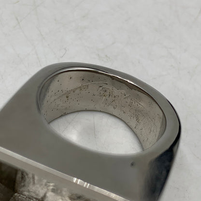 【中古品】【メンズ/レディース】 THE OBJECT ザ オブジェクト TO-ROM-25024 HUGE PEDESTAL RING ヒュージ ぺデスタル リング アクセサリー 192-260704-kh-06-izu サイズ：M カラー：シルバー 万代Net店
