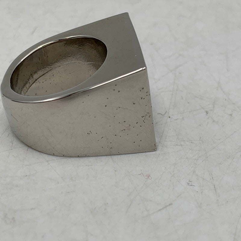 【中古品】【メンズ/レディース】 THE OBJECT ザ オブジェクト TO-ROM-25024 HUGE PEDESTAL RING ヒュージ ぺデスタル リング アクセサリー 192-260704-kh-06-izu サイズ：M カラー：シルバー 万代Net店