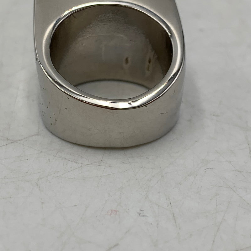 【中古品】【メンズ/レディース】 THE OBJECT ザ オブジェクト TO-ROM-25024 HUGE PEDESTAL RING ヒュージ ぺデスタル リング アクセサリー 192-260704-kh-06-izu サイズ：M カラー：シルバー 万代Net店