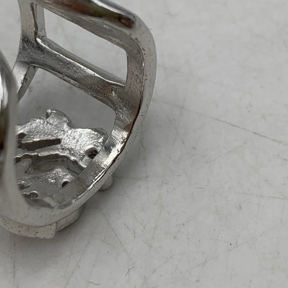 【中古品】【メンズ/レディース】 THE OBJECT ザ オブジェクト NEON SIGN TOHUKU RING ネオン サイン リング アクセサリー 192-260704-kh-05-izu サイズ：M カラー：シルバー 万代Net店