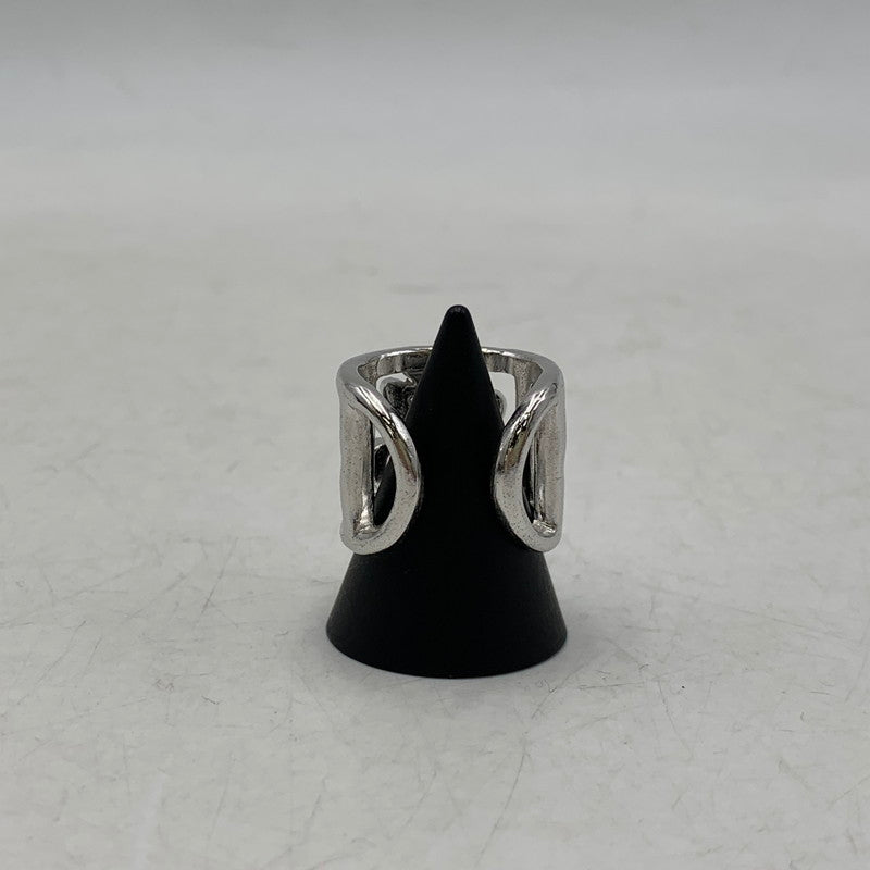 【中古品】【メンズ/レディース】 THE OBJECT ザ オブジェクト NEON SIGN TOHUKU RING ネオン サイン リング アクセサリー 192-260704-kh-05-izu サイズ：M カラー：シルバー 万代Net店
