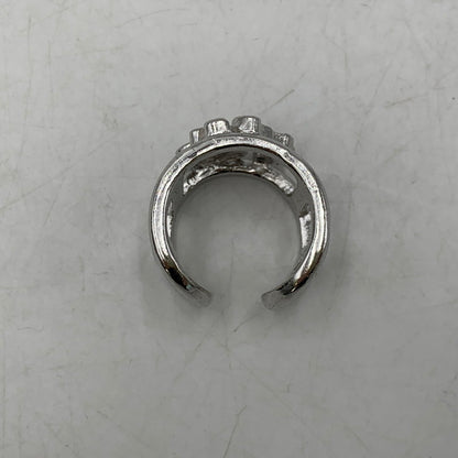 【中古品】【メンズ/レディース】 THE OBJECT ザ オブジェクト NEON SIGN TOHUKU RING ネオン サイン リング アクセサリー 192-260704-kh-05-izu サイズ：M カラー：シルバー 万代Net店