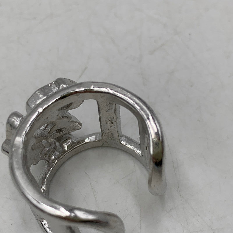 【中古品】【メンズ/レディース】 THE OBJECT ザ オブジェクト NEON SIGN TOHUKU RING ネオン サイン リング アクセサリー 192-260704-kh-05-izu サイズ：M カラー：シルバー 万代Net店