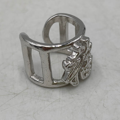 【中古品】【メンズ/レディース】 THE OBJECT ザ オブジェクト NEON SIGN TOHUKU RING ネオン サイン リング アクセサリー 192-260704-kh-05-izu サイズ：M カラー：シルバー 万代Net店