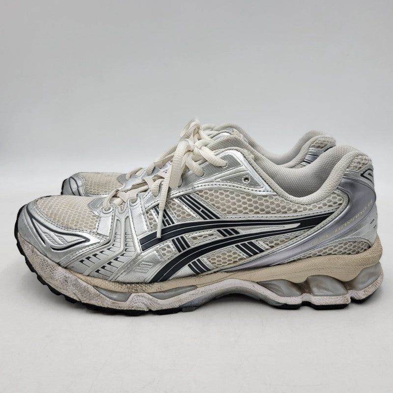【中古品】【メンズ】 asics アシックス GEL-KAYANO 14 F580625 ゲルカヤノ 14 スニーカー シューズ 靴 162-260708-as-14-izu サイズ：28cm カラー：シルバー系 万代Net店