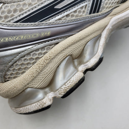 【中古品】【メンズ】 asics アシックス GEL-KAYANO 14 F580625 ゲルカヤノ 14 スニーカー シューズ 靴 162-260708-as-14-izu サイズ：28cm カラー：シルバー系 万代Net店
