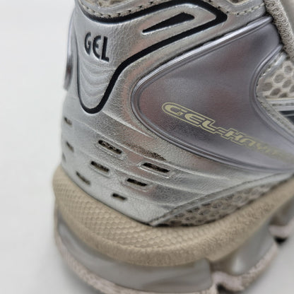 【中古品】【メンズ】 asics アシックス GEL-KAYANO 14 F580625 ゲルカヤノ 14 スニーカー シューズ 靴 162-260708-as-14-izu サイズ：28cm カラー：シルバー系 万代Net店