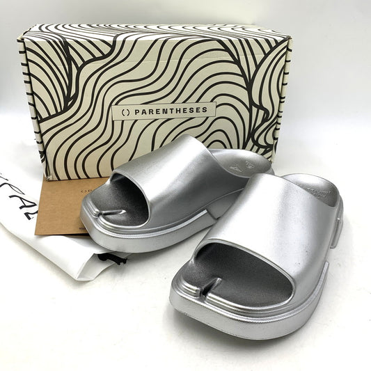 【中古美品】【メンズ】 PAES ペイズ SLIDE スライド 03 シューズ 靴 164-260703-ya-04-izu サイズ：KR27cm カラー：シルバー 万代Net店