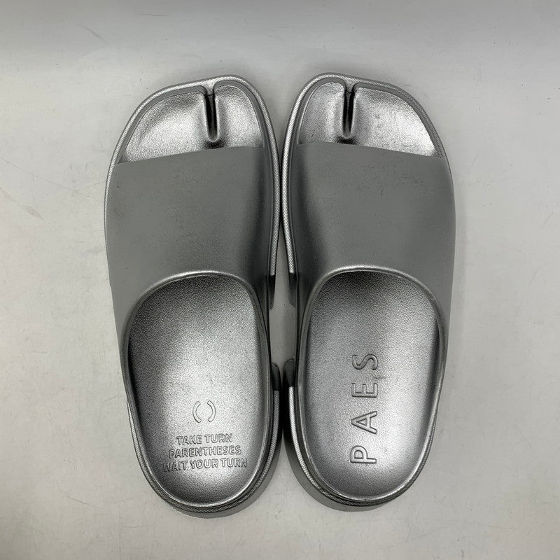 【中古美品】【メンズ】 PAES ペイズ SLIDE スライド 03 シューズ 靴 164-260703-ya-04-izu サイズ：KR27cm カラー：シルバー 万代Net店