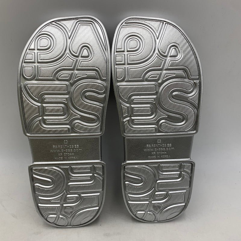 【中古美品】【メンズ】 PAES ペイズ SLIDE スライド 03 シューズ 靴 164-260703-ya-04-izu サイズ：KR27cm カラー：シルバー 万代Net店