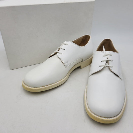【中古品】【メンズ】 MARINA MILITARE マリーナミリターレ OFFICER SHOES MOD.2001 オフィサーシューズ 靴 164-260708-as-13-izu サイズ：40 カラー：ホワイト 万代Net店