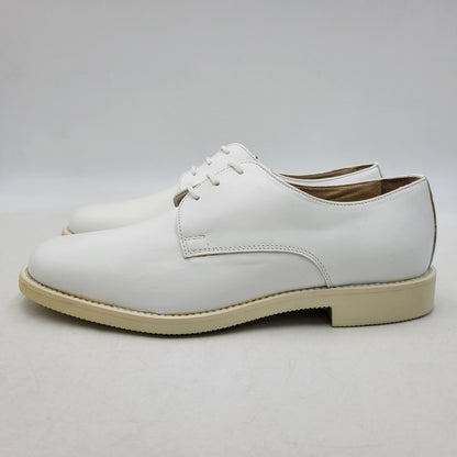 【中古品】【メンズ】 MARINA MILITARE マリーナミリターレ OFFICER SHOES MOD.2001 オフィサーシューズ 靴 164-260708-as-13-izu サイズ：40 カラー：ホワイト 万代Net店