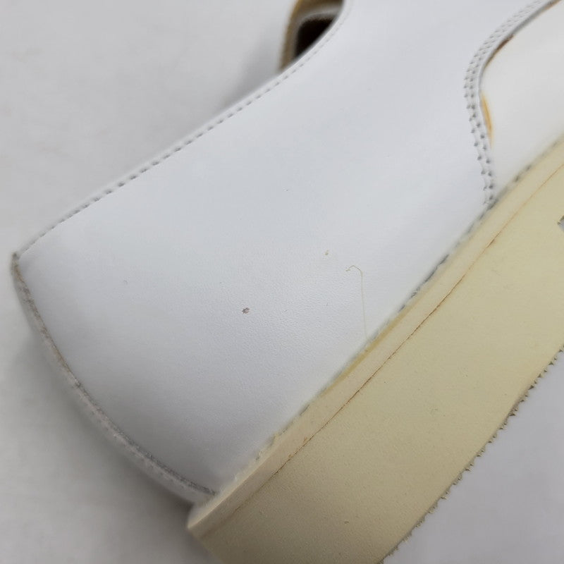 【中古品】【メンズ】 MARINA MILITARE マリーナミリターレ OFFICER SHOES MOD.2001 オフィサーシューズ 靴 164-260708-as-13-izu サイズ：40 カラー：ホワイト 万代Net店