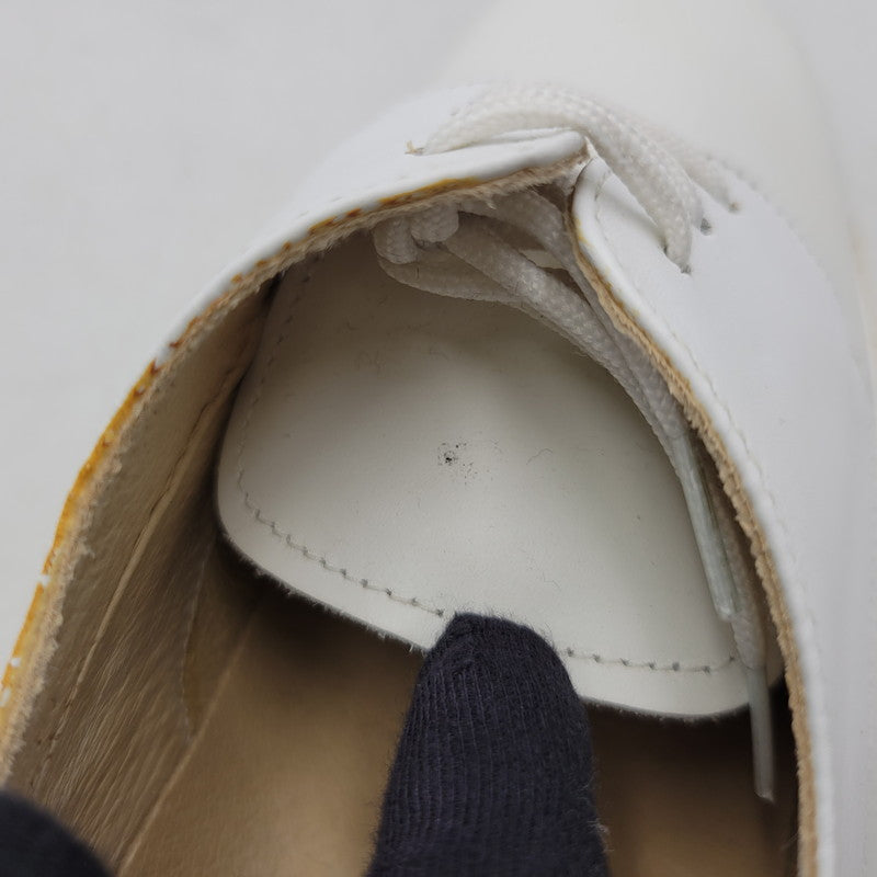 【中古品】【メンズ】 MARINA MILITARE マリーナミリターレ OFFICER SHOES MOD.2001 オフィサーシューズ 靴 164-260708-as-13-izu サイズ：40 カラー：ホワイト 万代Net店