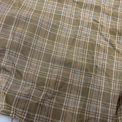 【中古品】【メンズ】 ANCELLM アンセルム ANC-SH80 AGING RAYON CHECK SHIRT エイジング レーヨン チェック シャツ トップス 140-260703-kh-09-izu サイズ：1 カラー：オリーブ系 万代Net店