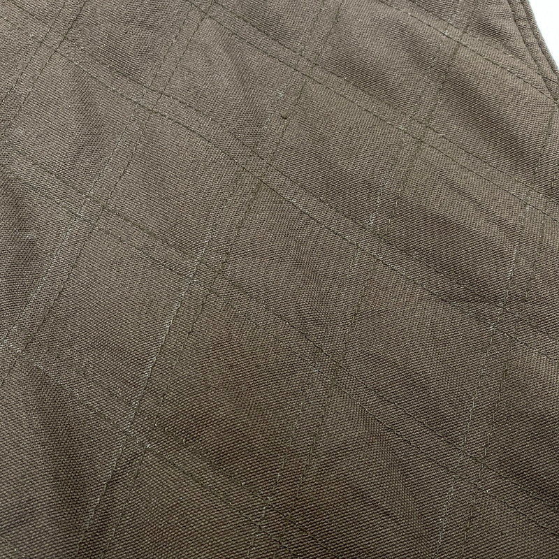 【中古品】【メンズ】 ST.JOHN'S BAY セントジョンズベイ 4-POCKET LEATHER VEST 4ポケット レザー ベスト トップス 146-260703-kh-10-izu サイズ：L カラー：ブラウン 万代Net店