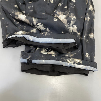【中古品】【メンズ】 JUHA ユハ 10230804-2 FLORAL EASY SHORTS フローラル イージー ショーツ ショートパンツ ボトムス 151-260703-kh-08-izu サイズ：4 カラー：ブラック×ホワイト系 万代Net店