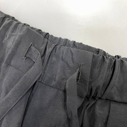 【中古品】【メンズ】 BLANC YM ブランワイエム BL-26SS-SSCHP SALT SHRINK CUPRO HARF PANTS キュプラ ハーフ パンツ ボトムス 151-260703-kh-04-izu サイズ：S カラー：ブラック 万代Net店
