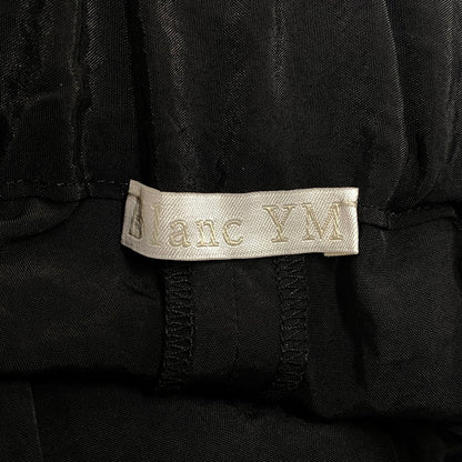 【中古品】【メンズ】 BLANC YM ブランワイエム BL-26SS-SSCHP SALT SHRINK CUPRO HARF PANTS キュプラ ハーフ パンツ ボトムス 151-260703-kh-04-izu サイズ：S カラー：ブラック 万代Net店