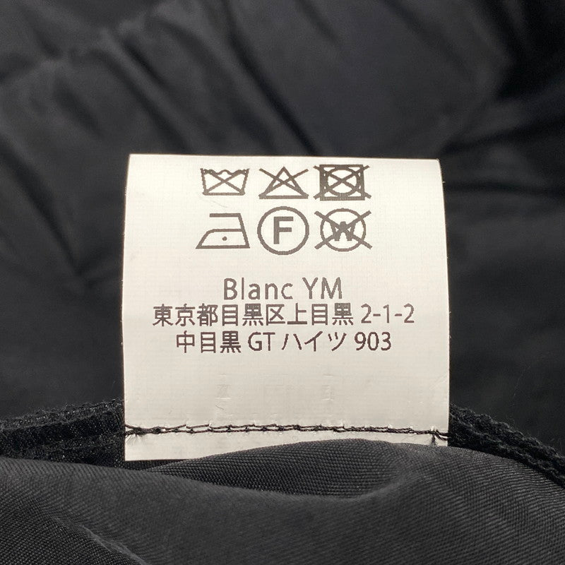 【中古品】【メンズ】 BLANC YM ブランワイエム BL-26SS-SSCHP SALT SHRINK CUPRO HARF PANTS キュプラ ハーフ パンツ ボトムス 151-260703-kh-04-izu サイズ：S カラー：ブラック 万代Net店