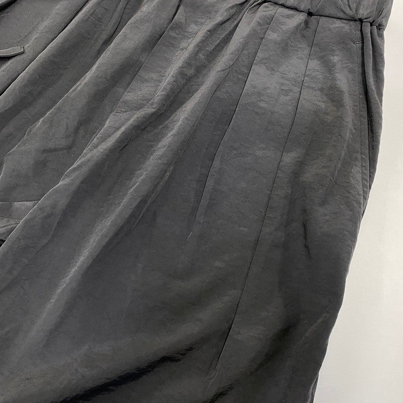 【中古品】【メンズ】 BLANC YM ブランワイエム BL-26SS-SSCHP SALT SHRINK CUPRO HARF PANTS キュプラ ハーフ パンツ ボトムス 151-260703-kh-04-izu サイズ：S カラー：ブラック 万代Net店