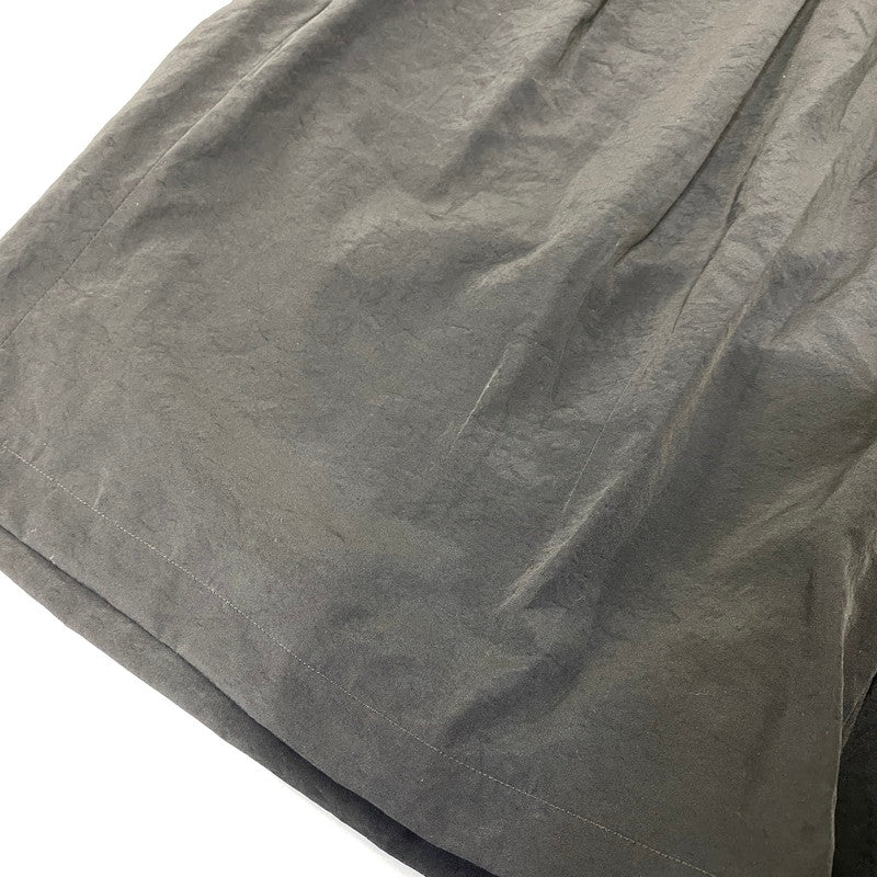 【中古品】【メンズ】 BLANC YM ブランワイエム BL-26SS-SSCHP SALT SHRINK CUPRO HARF PANTS キュプラ ハーフ パンツ ボトムス 151-260703-kh-04-izu サイズ：S カラー：ブラック 万代Net店