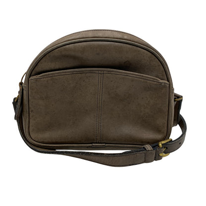 【中古品】【メンズ/レディース】 OLD COACH オールド コーチ 0721 905 LEATHER SHOULDER BAG レザー ショルダー バッグ 鞄 カバン 180-260703-ya-06-izu カラー：ブラウン 万代Net店