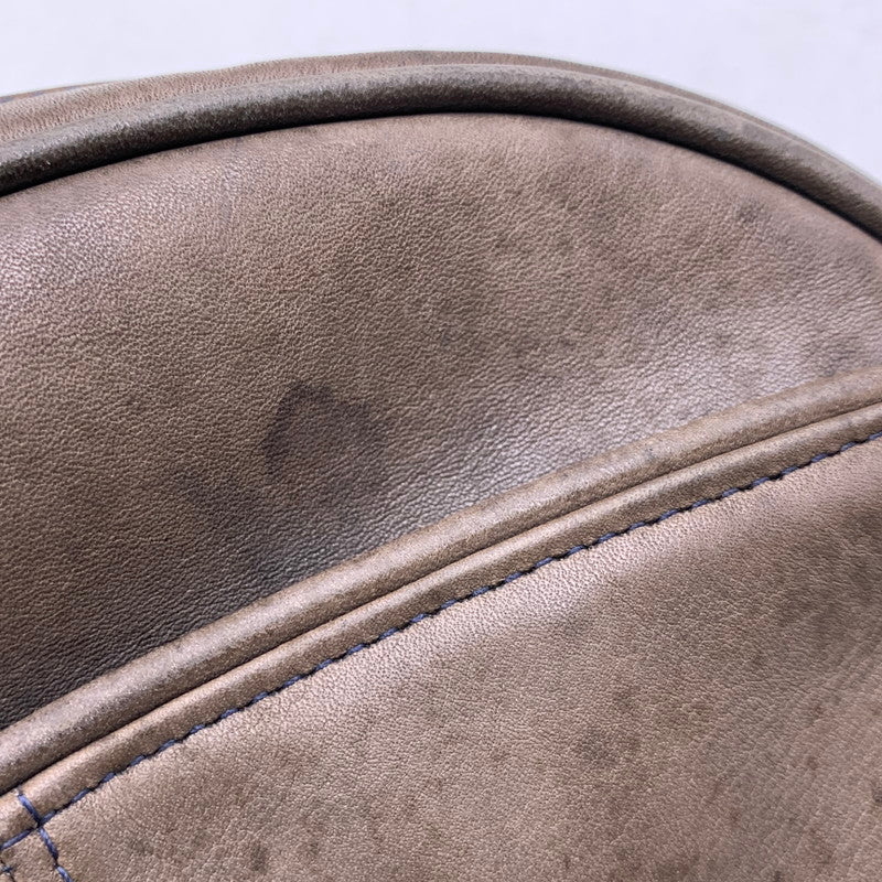 【中古品】【メンズ/レディース】 OLD COACH オールド コーチ 0721 905 LEATHER SHOULDER BAG レザー ショルダー バッグ 鞄 カバン 180-260703-ya-06-izu カラー：ブラウン 万代Net店