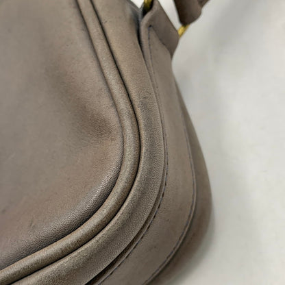 【中古品】【メンズ/レディース】 OLD COACH オールド コーチ 0721 905 LEATHER SHOULDER BAG レザー ショルダー バッグ 鞄 カバン 180-260703-ya-06-izu カラー：ブラウン 万代Net店