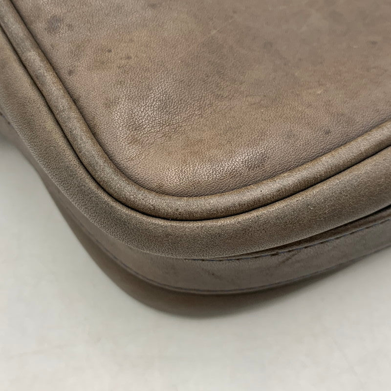 【中古品】【メンズ/レディース】 OLD COACH オールド コーチ 0721 905 LEATHER SHOULDER BAG レザー ショルダー バッグ 鞄 カバン 180-260703-ya-06-izu カラー：ブラウン 万代Net店