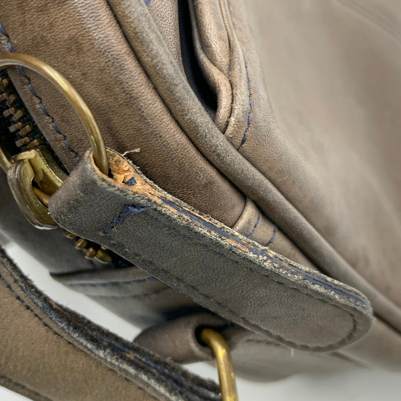 【中古品】【メンズ/レディース】 OLD COACH オールド コーチ 0721 905 LEATHER SHOULDER BAG レザー ショルダー バッグ 鞄 カバン 180-260703-ya-06-izu カラー：ブラウン 万代Net店