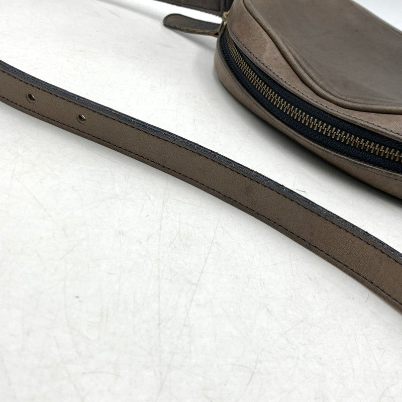 【中古品】【メンズ/レディース】 OLD COACH オールド コーチ 0721 905 LEATHER SHOULDER BAG レザー ショルダー バッグ 鞄 カバン 180-260703-ya-06-izu カラー：ブラウン 万代Net店