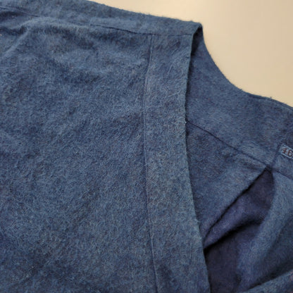【中古品】【メンズ】 EURO VINTAGE ユーロヴィンテージ GRANDPA SHIRT 後染め グランパ シャツ トップス 146-260706-kh-14-izu サイズ：46 カラー：インディゴ 万代Net店