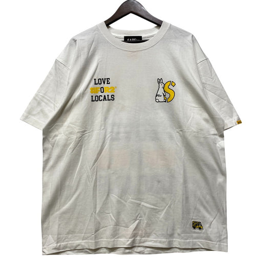 【中古品】【メンズ】 SAPEUR サプール × FR2 エフアールツー FRC2450 DOKO限定 GRAPHIC SS TEE グラフィック ショートスリーブ Tシャツ トップス 142-260704-kh-08-izu サイズ：L カラー：ホワイト 万代Net店