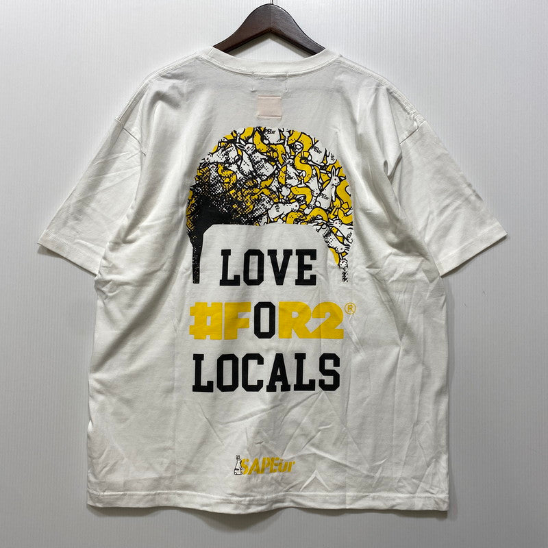 【中古品】【メンズ】 SAPEUR サプール × FR2 エフアールツー FRC2450 DOKO限定 GRAPHIC SS TEE グラフィック ショートスリーブ Tシャツ トップス 142-260704-kh-08-izu サイズ：L カラー：ホワイト 万代Net店