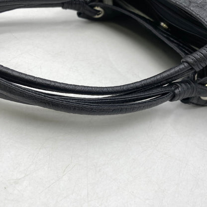 【中古品】【レディース】 UNKNOWN CAIMAN GENUINE HAND BAG ハンド バッグ カバン 188-260704-kh-07-izu カラー：ブラック 万代Net店