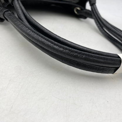 【中古品】【レディース】 UNKNOWN CAIMAN GENUINE HAND BAG ハンド バッグ カバン 188-260704-kh-07-izu カラー：ブラック 万代Net店