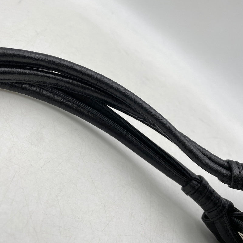 【中古品】【レディース】 UNKNOWN CAIMAN GENUINE HAND BAG ハンド バッグ カバン 188-260704-kh-07-izu カラー：ブラック 万代Net店
