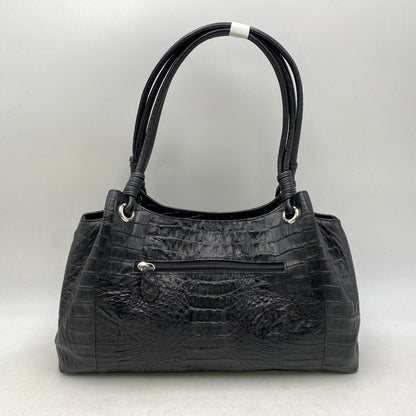 【中古品】【レディース】 UNKNOWN CAIMAN GENUINE HAND BAG ハンド バッグ カバン 188-260704-kh-07-izu カラー：ブラック 万代Net店