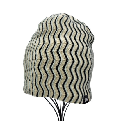【中古品】【メンズ/レディース】 STUSSY ステューシー CRINKLE STITCH SKULLCAP 1321195 クリンクル ステッチ スカルキャップ ニットキャップ ニット帽 ビーニー 帽子 185-260708-as-11-izu サイズ：OSFA（57cm） カラー：マルチカラー 万代Net店