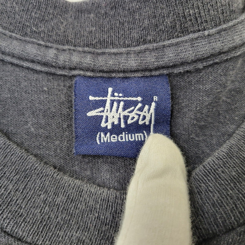 【中古品】【メンズ】 OLD STUSSY オールドステューシー MONETARY FUND PRINT TEE プリント Tシャツ 半袖 142-260707-as-07-izu サイズ：M カラー：ブラック系 万代Net店