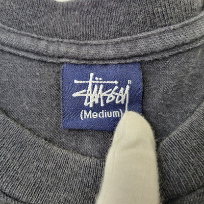 【中古品】【メンズ】 OLD STUSSY オールドステューシー MONETARY FUND PRINT TEE プリント Tシャツ 半袖 142-260707-as-07-izu サイズ：M カラー：ブラック系 万代Net店