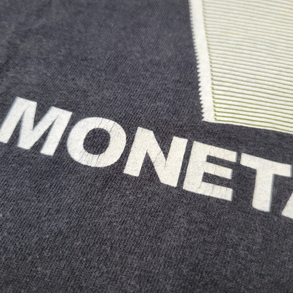 【中古品】【メンズ】 OLD STUSSY オールドステューシー MONETARY FUND PRINT TEE プリント Tシャツ 半袖 142-260707-as-07-izu サイズ：M カラー：ブラック系 万代Net店