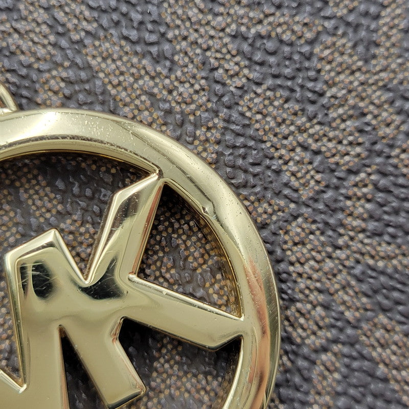 【中古品】【レディース】 Michael Kors マイケルコース MERCER 35S1GM9M2B マーサー ミディアム メッセンジャー バッグ カバン 鞄 188-260708-as-19-izu カラー：ブラウン×ピンク系 万代Net店