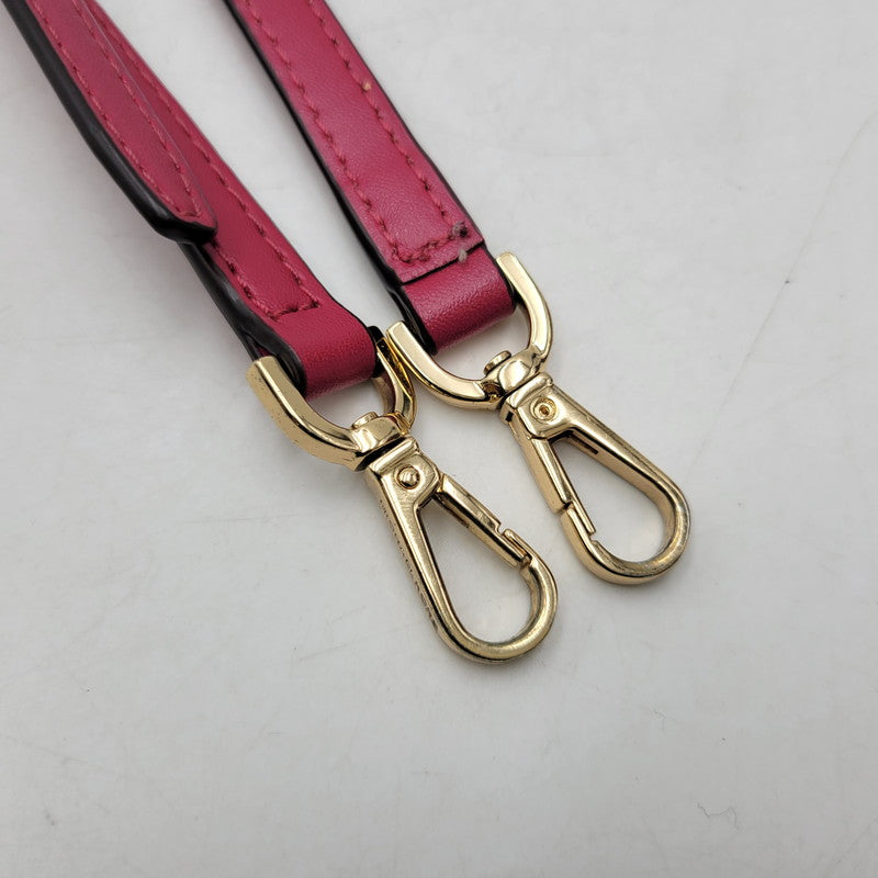 【中古品】【レディース】 Michael Kors マイケルコース MERCER 35S1GM9M2B マーサー ミディアム メッセンジャー バッグ カバン 鞄 188-260708-as-19-izu カラー：ブラウン×ピンク系 万代Net店